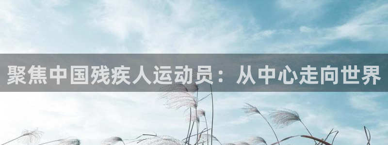 千亿国际官方正版app娱乐下载：聚焦中国残疾人运动员：从中心