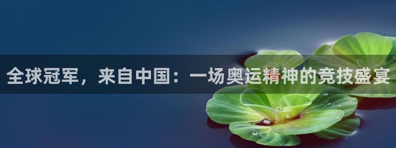 千亿国际官网下载：全球冠军，来自中国：一场奥运精神的